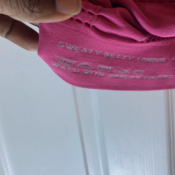 SWEATY BETTY Stamina Longline Sports Bra Size Small Performance Wear - Picture 7 of 7